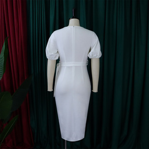 <span class=keywords><strong>Ropa</strong></span> de <span class=keywords><strong>mujer</strong></span> Q074, modelo nuevo 2023, vestido africano elegante de cintura alta para <span class=keywords><strong>tallas</strong></span> <span class=keywords><strong>grandes</strong></span>. - Product Image 6