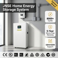 Batterie domestique portable LiFePO4 16 kWh de haute qualité, système de stockage solaire haute densité avec roues mobiles, 8000+ cycles de charge profonde