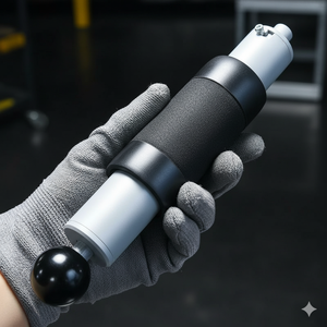 Seringa Injetora de Alumínio de 120ml para Molde de Isca de Pesca de Plástico Macio Faça Você Mesmo com Bico de Travamento - Product Image 3