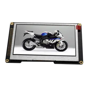 4.3inch tft lcd display 40pins 480x272 with SD card mcu 8080 16bit in parallel 4.3" tft lcd module screen ssd1963 controller