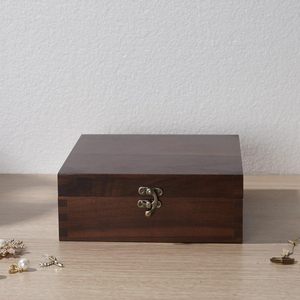 Деревянная коробка для хранения ювелирных изделий - Product Image 1