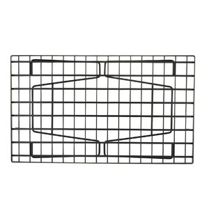 Portable Stainless Steel Folding Table Rectangular Outdoor Camping Barbecue Picnic Multi Functional Mesh Top Leg Base - Product Image 4