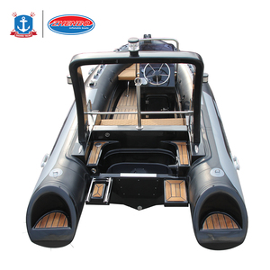 Bateau pneumatique à coque rigide en PVC/HYPALON <span class=keywords><strong>de</strong></span> 16 pieds avec remorque nervure 480 dériveur - Product Image 3