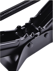 Gato de tijera de acero de 2 toneladas con llave de carraca para elevación de vehículos, asistencia para cambio de neumáticos que ahorra esfuerzo - Product Image 4
