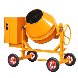 2025 Pequeño Mini Mezclador de maquinaria de construcción móvil Diesel Máquina portátil de hormigón de 350L - Product Image 3