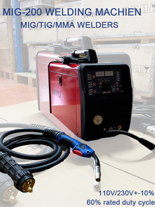 Máquina de soldadura <span class=keywords><strong>MIG</strong></span>-<span class=keywords><strong>200</strong></span>, soldador <span class=keywords><strong>mig</strong></span> tig mma, multifunción, doble voltaje - Product Image 6