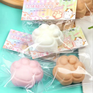 Jouet Squishy en Silicone TPE Patte de Chat Kawaii 7CM, Jouet Sensoriel Anti-Stress pour Enfants, Idéal pour Garçons et Filles, Parfait pour les Enfants - Product Image 4