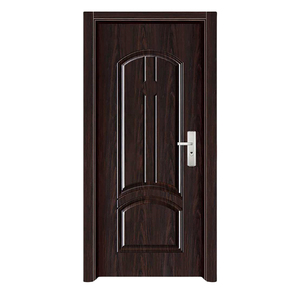 Fabrika doğrudan satış iç kapılar toptan lüks ev iç Modern çelik ahşap kapı - Product Image 5