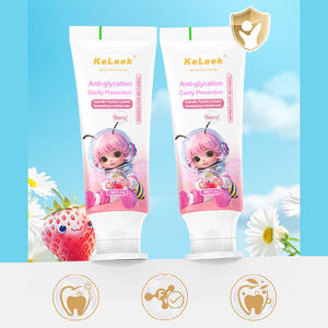 Dentifrice Anti-Carie et Anti-Sucre Keleek pour Enfants, Saveur Fraise, Soin des Gencives au Venin d'Abeille et d'Espeautre pour Enfants - Product Image 6