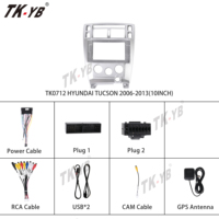 Radio con Pantalla para Auto para HYUNDAI TUCSON 2006-2013, 10.1 Pulgadas, Otros Accesorios Interiores, Estéreo para Auto, Reproductor de DVD, Marco
