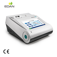 Edan I15 VET Analizador de Química veterinaria de electrolitos de gases en sangre Analizador de diagnóstico de animales de pantalla táctil portátil para clínica