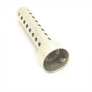 Tubo de escape para motocicleta, silenciador de acero plateado para mejora de rendimiento, sonido profundo, reducción de ruido, modificación de enchufe - Product Image 3