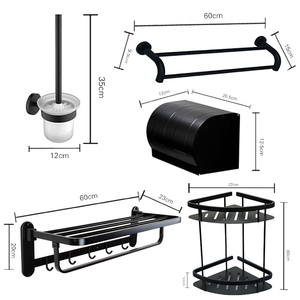 <span class=keywords><strong>Prix</strong></span> usine cinq pièces en acier inoxydable chauffé salle de bain pendentif ensemble deux <span class=keywords><strong>porte</strong></span>-serviettes <span class=keywords><strong>porte</strong></span>-papier toilette douche trépied toilette - Product Image 6