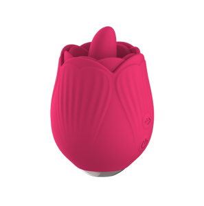 Vibrador de Lengua Estimulador de Clítoris con Forma de Rosa, Impermeable, de Silicona, para Mujeres - Product Image 6