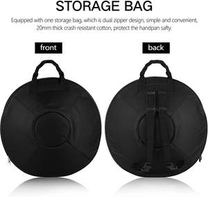 Handpan d'Usine en Acier 22 Pouces 9 10 12 14 Notes en Ré <span class=keywords><strong>Mineur</strong></span> 432hz 440hz Logo Personnalisé Gratuit Tambour à Languettes à Percussion - Product Image 3