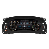 NaviHua pour Jeep Wrangler JK 2011-2018 - Tableau de bord LCD numérique pour voiture - Compteur de vitesse automatique - Moniteur de cockpit virtuel - Nouvelle mise à niveau