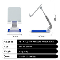 Support de téléphone portable pliable et réglable, nouveau design, vente chaude, support portable pour téléphone et tablette