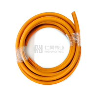 Hochspannungs-1500-V-EV-Einadriges, flexibles, abgeschirmtes 95 mm2-Kabel 50 mm2 bis 240 mm2 XLPE-Gummi kupfer für HVIL-Steck verbinder