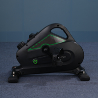 Mini vélo d'exercice à pédales, équipement de physiothérapie et de remise en forme, vélo d'exercice à pédales sous le bureau pour la salle de sport à domicile