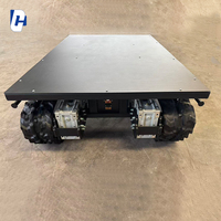 Châssis électrique sur chenilles sur mesure, mini châssis en caoutchouc, structure de chenilles hydrauliques avec capacité de télécommande