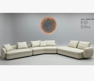 Rectangular Living Room <b>Sofa</b> Sectional Style With Luxury Fabric <b>for</b> Apartment Furniture Set Modern Design - Product Image 1