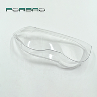 PORBAO pour E66/E65 2003-2005 – Cache-phare transparent en plastique pour E66/E65, pièce de rechange automobile très vendue
