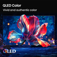 Téléviseur intelligent 4K de 100 pouces, Android 15, HDR10, Miracast, Bluetooth, TV QLED, prix d'usine OEM ODM pour usage domestique et hôtelier