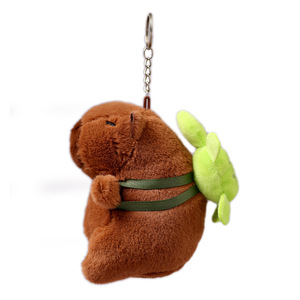 Pendentif en peluche Kapibala, porte-clés cochon d'eau, <span class=keywords><strong>jouet</strong></span> en peluche Kapibala amusant à caresser - Product Image 5