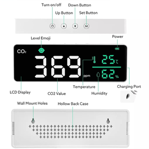 Nouveau produit : Détecteur de gaz industriel CO2 Wi-Fi mural DM1306wifi - Product Image 4