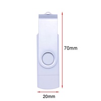 Nouveau lecteur flash USB 2.0 OTG à double usage pour Android 2.0/3.0 matière plastique 8 Go-512 Go capacité de cryptage garantie de 3 ans