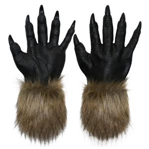 Realistic Wolf <b>Latex</b> Head <b>Mask</b> Animal Costume for Halloween Masquerade Party Carnival Stage Performance - Product Image 5