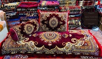 Ensemble de coussins et de housses de coussin de style Toshak afghan fabuleux |    Toshak Afghani, siège au sol arabe, siège au sol oriental