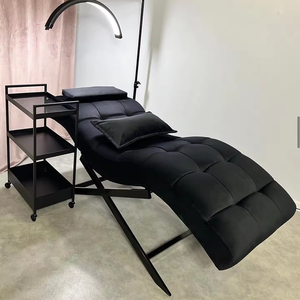 Camilla Curva de Lujo para Extensión de Pestañas Silla de Salón de Belleza para Pestañas Sofá de Masaje - Product Image 5