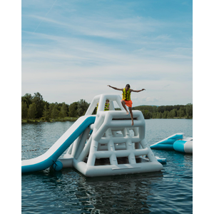 Torre Pirata Inflable Multinivel con Rutas de Escalada Seguras y Pequeño Tobogán para Hoteles y Resorts - Product Image 2