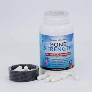 Cápsulas para la Fortaleza Ósea con Calcio, Vitamina D3, K2 y Magnesio para la Salud Ósea y Muscular, Venta Directa de Fábrica OEM - Product Image 3