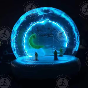 Globo <span class=keywords><strong>de</strong></span> Nieve Inflable Impermeable para Exteriores, Domo Burbuja Transparente, Decoración para Ramadán y Eid, <span class=keywords><strong>Esfera</strong></span> Inflable para Fotos en Eventos - Product Image 5