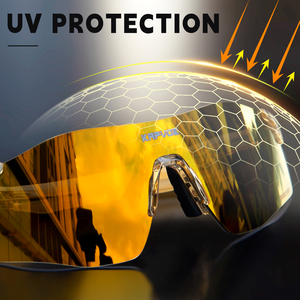 <span class=keywords><strong>KAPVOE</strong></span> Lunettes de course Lunettes de soleil de sport Lunettes de soleil unisexes TR90 Sport Performance Cyclisme Lunettes de soleil - Product Image 6