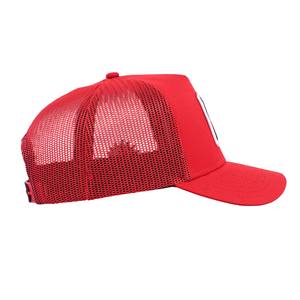 Casquette de camionneur personnalisée de haute qualité Tcap Chine avec logo brodé et patchs bicolores - Product Image 4