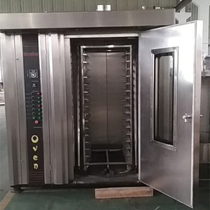 Gran capacidad 16/32/64 Horno de convección eléctrico Gas Diesel aire caliente rotatorio para hornear tostadas barras Baguette hecho China nuevo maíz - Product Image 5