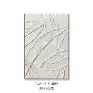 Dipinti su tela ad olio personalizzati realizzati in fabbrica <span class=keywords><strong>con</strong></span> cornice a mano PS arte della parete <span class=keywords><strong>con</strong></span> Design a foglia per l'arredamento della casa - Product Image 2
