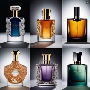 Venta 30ml 50ml Flat Square Spray Vacío Multi Color Unisex Exótico Perfume Botella - Product Image 4