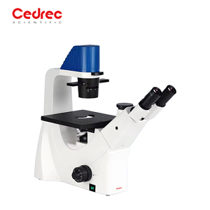 Laboratory <strong>Use</strong> Trinocular <strong>Inverted</strong> Optical Biological CMI-40 <strong>Microscope</strong> 40X-400X Cedrec - Product Image 1