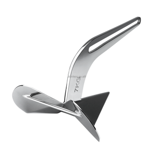 Ancre de <span class=keywords><strong>bateau</strong></span> personnalisée anti-perte <span class=keywords><strong>en</strong></span> acier inoxydable 316 poli miroir, ancre marine Delta avec rail coulissant - Product Image 2