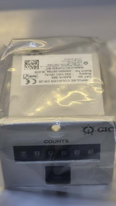 Compteur GIC Série CR 26 SA51A-356 en aluminium, affichage analogique, alimentation CA, données non réinitialisables, compact, garantie 1 an - Product Image 2