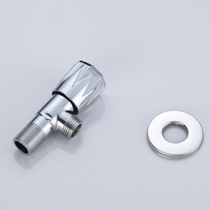Robinet d'angle Morning Dew finition chromée, filetage mâle, diamètre intérieur standard pour toilettes usage domestique - Product Image 4