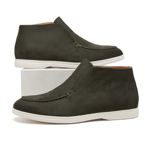 EG8305 Stivali da Uomo All'Ingrosso <span class=keywords><strong>Senza</strong></span> <span class=keywords><strong>Lacci</strong></span> Slip-on Chukka Boots Morbidi Casual Comodi con Suola Bianca Disponibili in Diversi Colori - Product Image 1