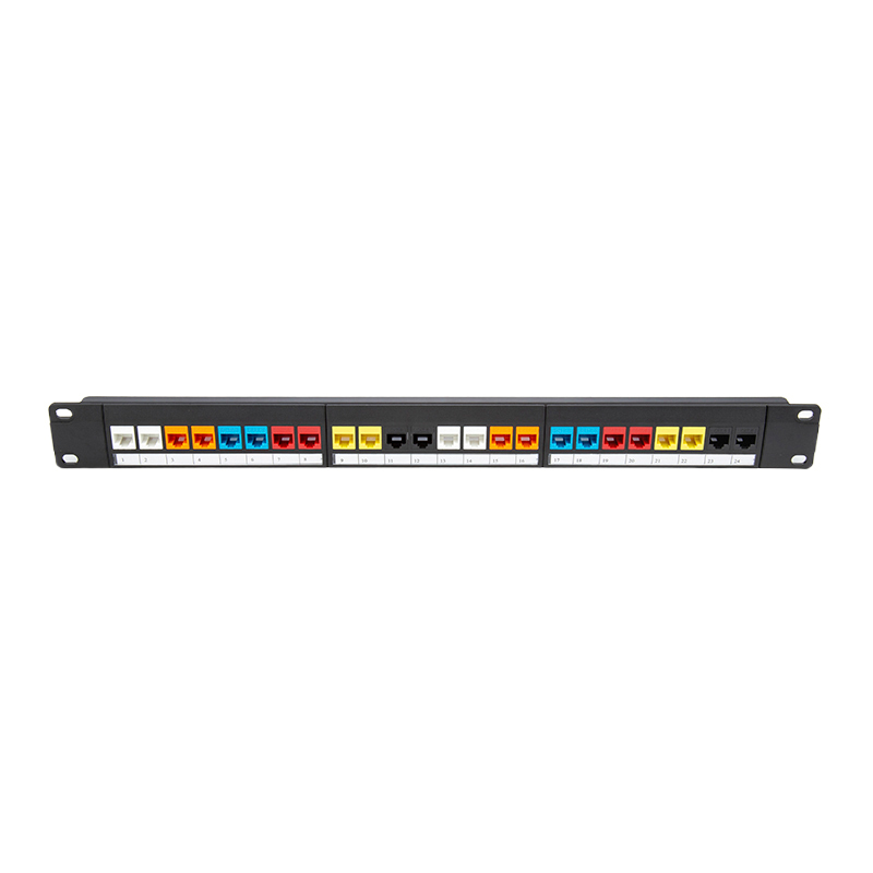 19 Inch Cat6 Cat5e Cat6a Patch