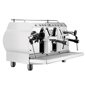 Cafe Bar Professional Copper Duel Boilers 9 Bar Espresso Coffee Maker Máquina de capuchino Espresso comercial de acero inoxidable - Product Image 1