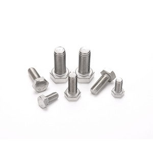 Vis à tête hexagonale Bengu en acier inoxydable 304 DIN933 M4 M6 M8 Classe 8.8, prévention de la rouille, industrie de la construction - Product Image 1