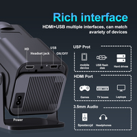 Topleo Mini projecteur Smart Android Wifi BT Quad Core projecteur de téléphone portable pour Home cinéma/extérieur/réunion